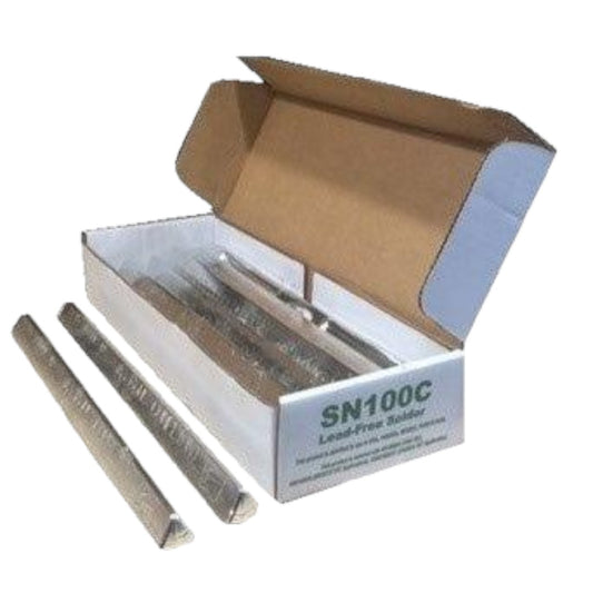 SN100C Pb-Free Bar Solder - 25 lb. box