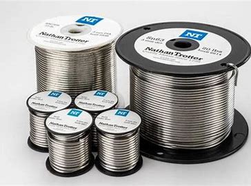 NT100Ge Lead Free Wire Solder - .125" dia., Solid Core