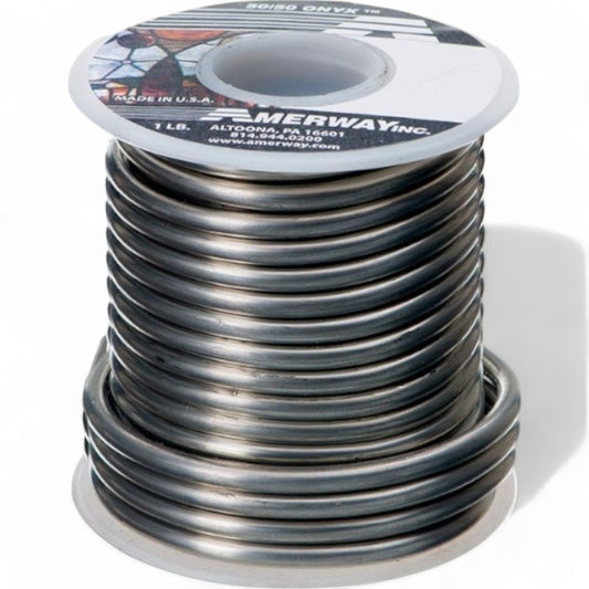 Amerway 50/50 Solder for Stained Glass - (5 lb. spool)