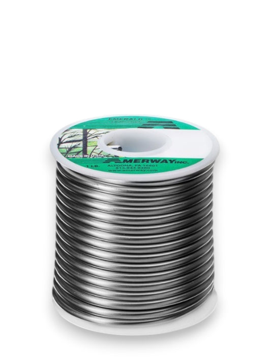 Amerway "Emerald" Lead-Free Solder for Stained Glass / 1 lb. spool, .125" dia.