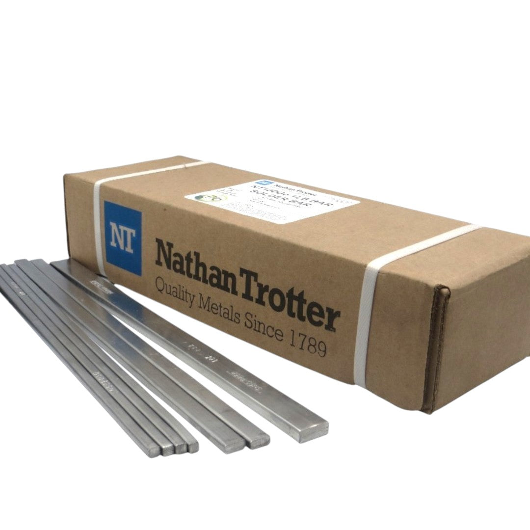 50/50 Bar Solder - 1/4#, 1/2#, or 1# Bars / 25 lb. box