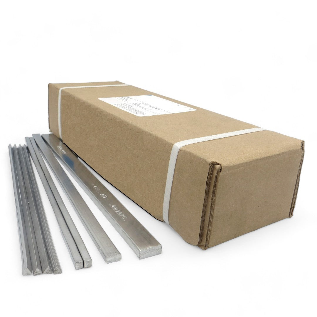 60/40 Bar Solder - 1/4#, 1/4" Tri-Bar, 1/2#, or 1# Bars / 25 lb. box