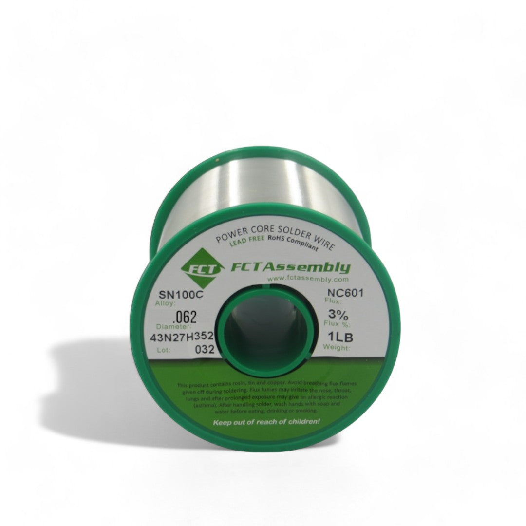 SN100C Pb-Free Wire Solder, No Clean, 3% Flux – Pacwest Supply